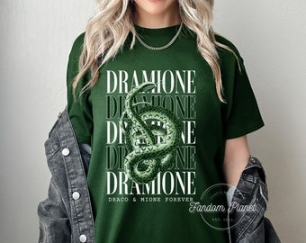 Dramione Snake Tee: Draco & Hermione Fanfiction Shirt