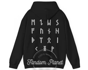 Manacled Alchemy Runes Hoodie: Dramione Fanfiction Gift