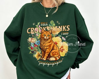 Crookshanks Crewneck: Dramione Bookish Fandom Pullover