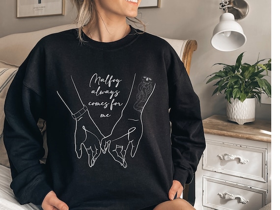 Malfoy Sweatshirt Draco Crewneck Manacled Hoodie Bookish