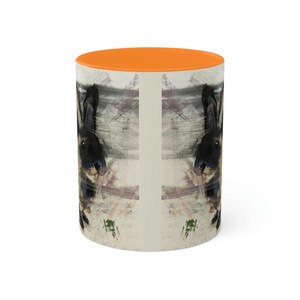 Bunny Coffee Mug - Cute Bunny Mug - Pet Rabbit Lover Mug - Rabbit Coffee Mug - pastel van John Sherry - 11oz afbeelding 2