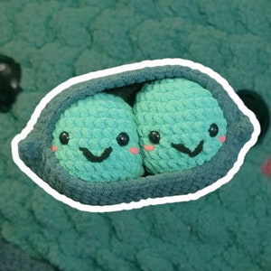 Crochet Peapod - Two Peas In a Pod