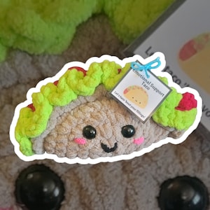 Crochet Emotional Support Taco
