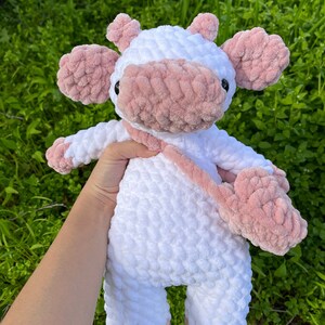 Amigurumi Crochet Cow Plushie