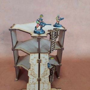 Sub Thermo Platform - Industrial Undercity Terrain ***FILE ONLY***