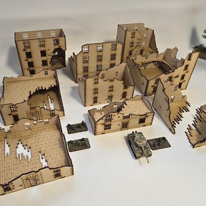 Titangrad Tio 15 mm Byggnader ***ENDAST FILER***