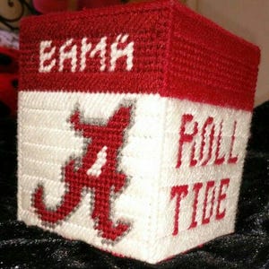 College Team Tissue box cover Alabama