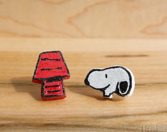 Handmade Snoopy Unique Earrings