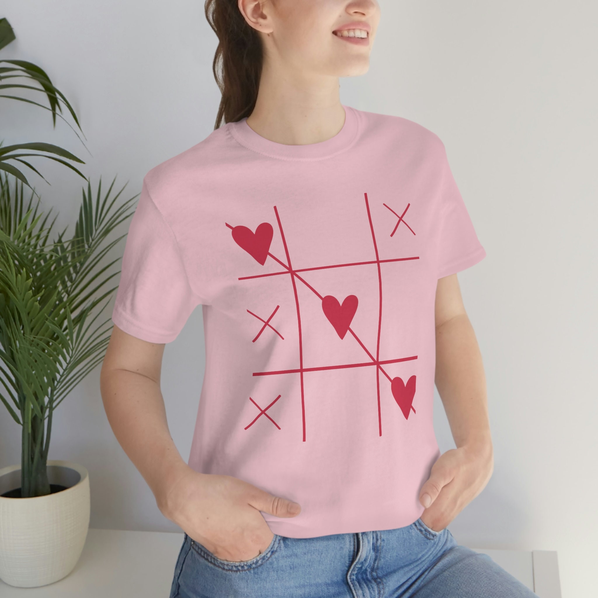 Hearts & Crosses Short Sleeve Tee - Etsy