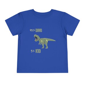 95% Dino Toddler Short Sleeve Tee