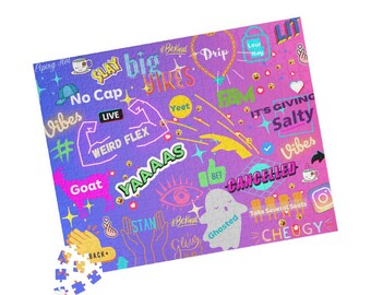 Gen Z Slang - Puzzle Gift (110, 252, 500, 1014-piece)