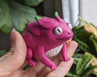 Dragon Fruit Frog - Chubby Desk Pet | Pitaya