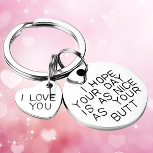 Funny Gift for Women Wife Girlfriend Sexy Keychain Valentines Day Gifts for Her