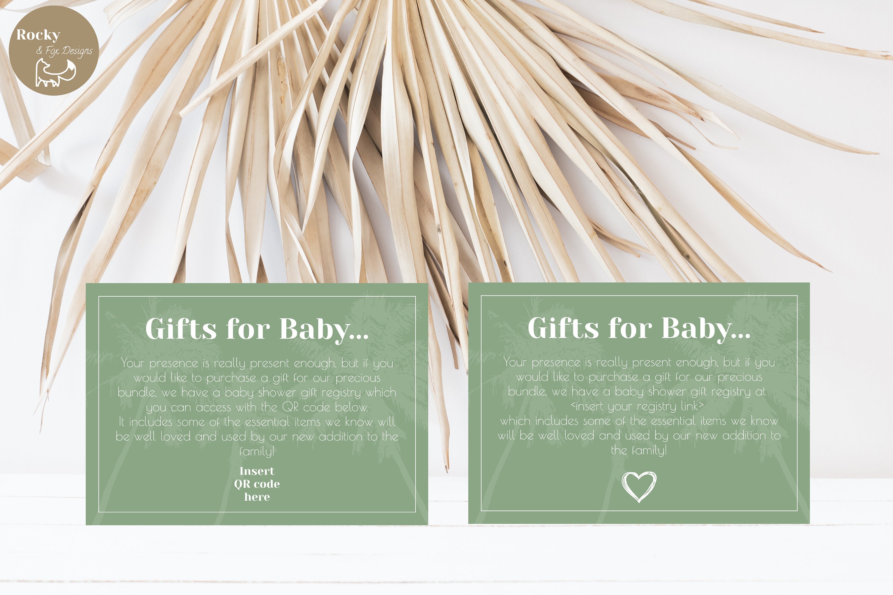 Full Baby Shower Bundle Invitation Sign Event Signs Etsy