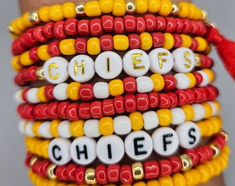 Chiefs Bracelet: Kansas City Football, Friendship Style