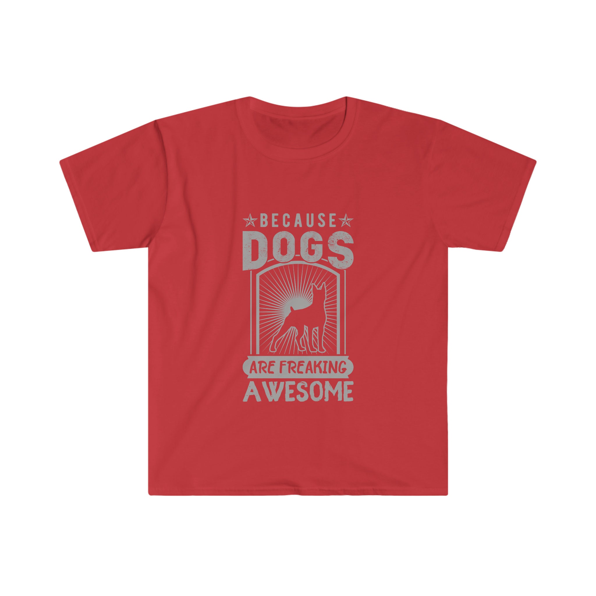★AWESOMEUS★ PAINED DOG Crop Short Sleeve T-Shirt 5COLOR Custom Dog T-shirt – DogaSocks