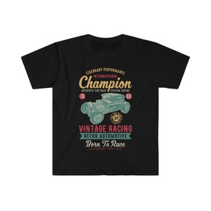 Vintage Racing T-Shirt - Retro Style for Auto Racing Fans | Christmas T-Shirt