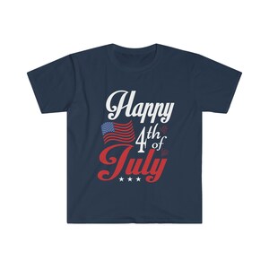 Happy 4th of July Celebration: Patriotic T-Shirt for All-American Spirit | Christmas T-Shirt