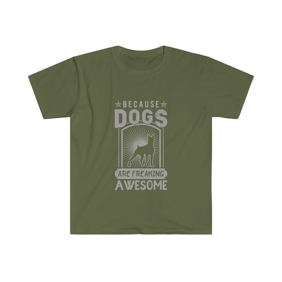 ★AWESOMEUS★ PAINED DOG Crop Short Sleeve T-Shirt 5COLOR Short Sleeve Pocket T's - Southern Style – Duck Dog Clothing Co.