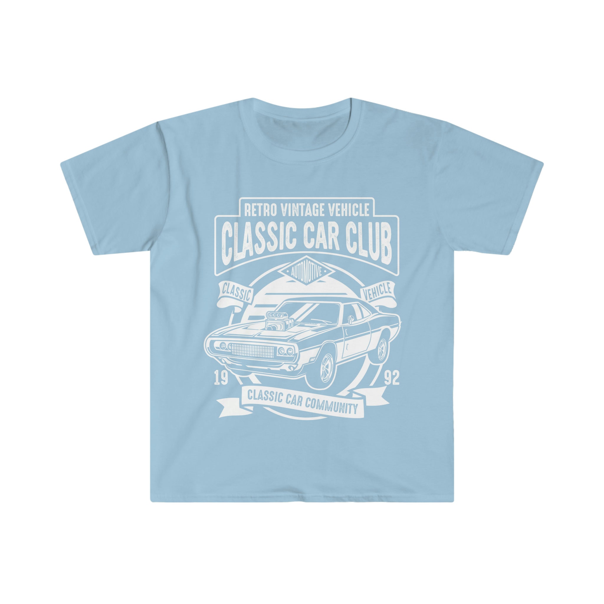 Classic Car Club - Retro Vintage Vehicle T-shirt | Christmas