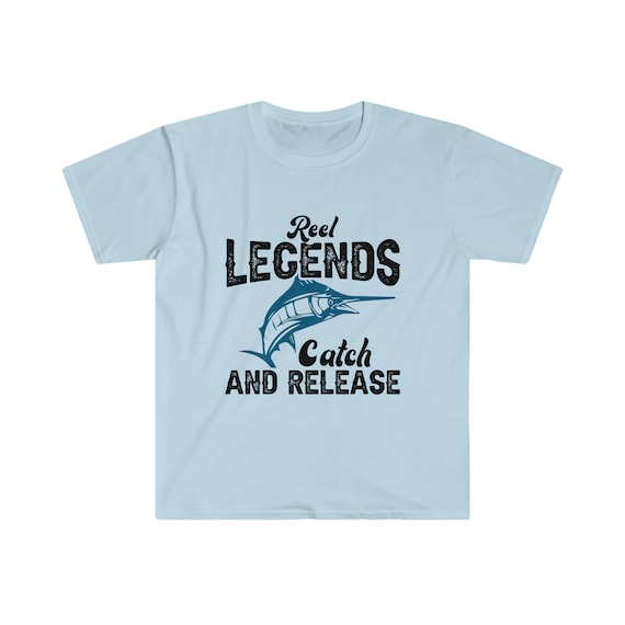 Reel Legends Catch and Release Fishing T-shirt Christmas T-shirt 
