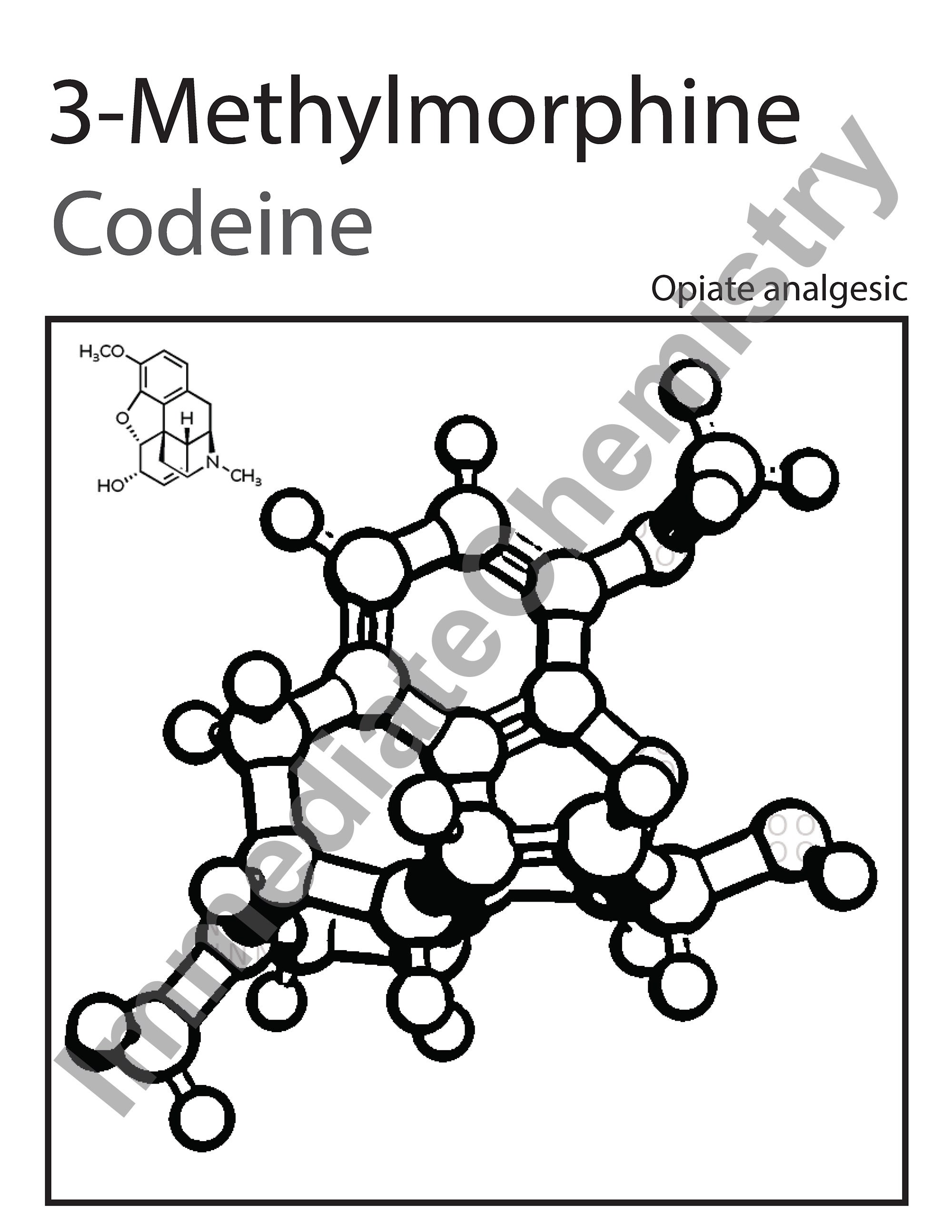Printable Science Coloring Pages: Molecules - Etsy