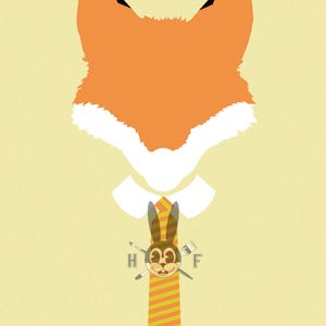 Fantastic Mr. Fox - digital art poster download package