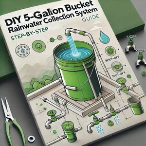 DIY 5-Gallon Bucket Rainwater Collection System