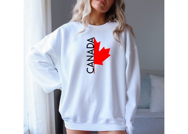Canada Day Sweatshirt Canada Sweat Canada Love Shirt Etsy