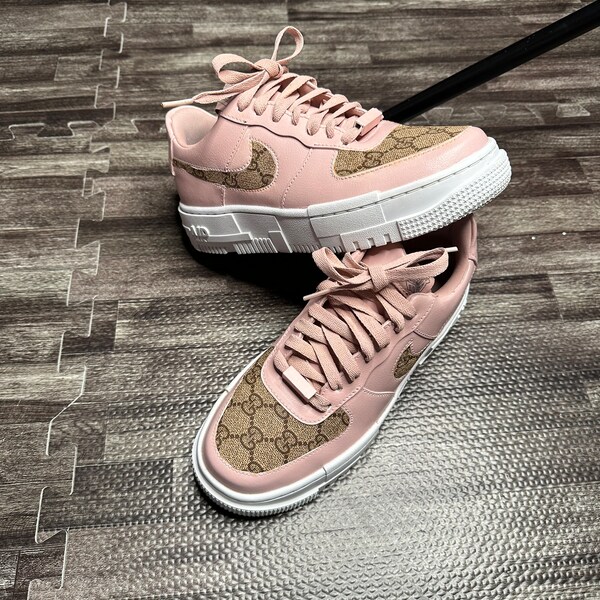 custom air force 1 gucci snake