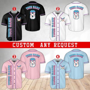 Personalized Ice Cream Drip Baseball Jersey, Custom Name And Number Baseball Jersey, Summer Birthday Outfit, Matching Family Team Jersey