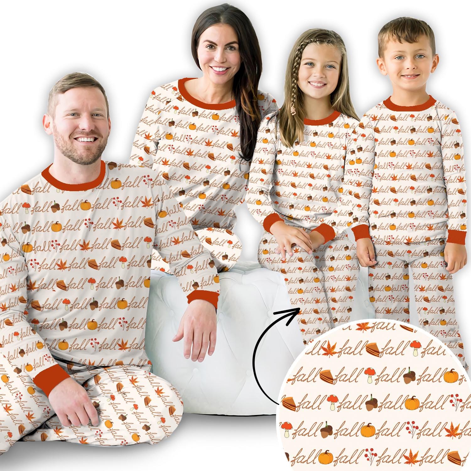 Cute fall pajamas sale