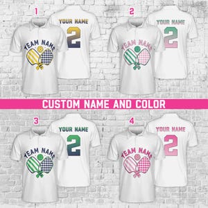 Personalized Pickleball Polo Shirt, Custom Pickleball Team Shirt, Men Women Pickleball Polo Shirt, Pickleball Game Shirt, Gift For Players