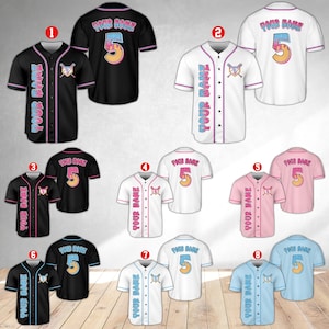 Custom Ice Cream Drip Baseball Jersey, Personalized Sprinkle Drip Baseball Jersey, Birthday Boy Girl Outfit, Family Matching Team Jersey