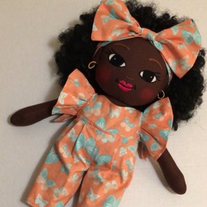 Beautiful fabric doll
