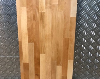 Solid Beech Top Cover for Ikea Expedit/Kallax 2-Cube Unit (79x39cm)