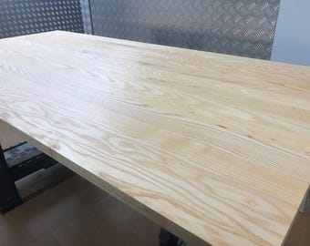 Home Office Desktops ASH Solidwood Oiled 25 mm thick various sizes