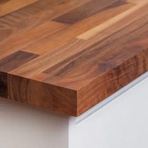 2 X LANG Ikea Hemnes 2-vaks schoenenkast bovenpaneel | Massief hout WALNOTEN | 178 x 30 cm