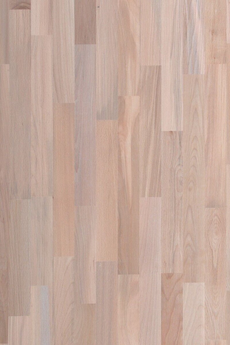 TABLETOP SOLIDWOOD Beech OILED 27 mm thick various sizes image 9