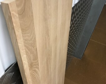 サンド仕上げオーク無垢材カラックス天板：3x2キューブユニットカバー