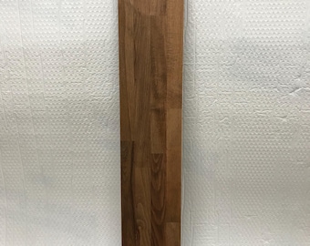 Walnut Beech Top Cover for 2X IKEA TRONES: Solid Wood Panel (103cm x 16.2cm)