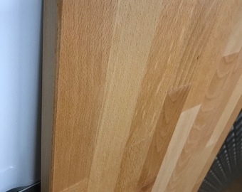 Solid Beech Top Panel for Kallax 4 Cube Island (180x90cm)