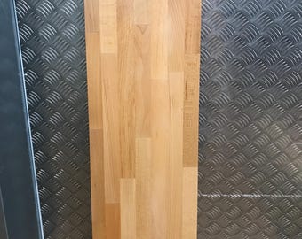 Solid Beech Top Cover Panel for THREE Ikea Bissa Shoe Cabinets