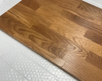 Solid Oak Top for IKEA Malm Dresser: Oiled Wood Cover Panel