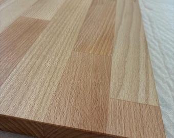 Solid Beech Wood Top Cover for Ikea Billy Bookcase - Oiled Walnut Finish