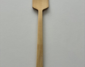 Espátula artesanal de buxo, utensílio de cozinha