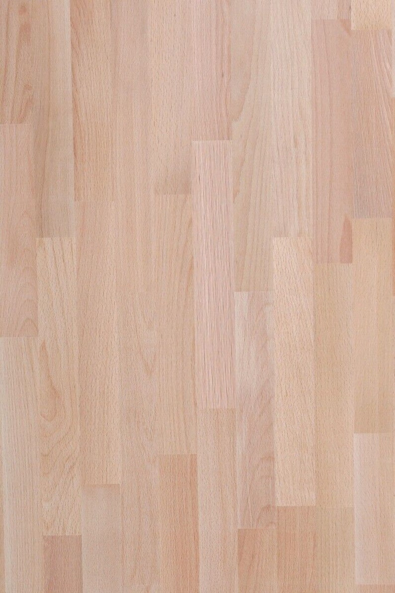 TABLETOP SOLIDWOOD Beech OILED 27 mm thick various sizes image 6