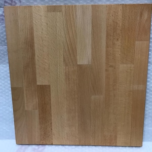 Ikea Kallax 1 Cube Long Top Cover Panel | Solidwood Beech | 41.5cm x 39cm