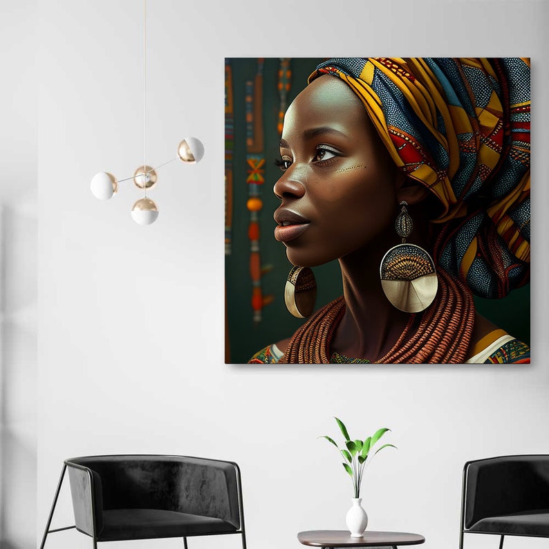 PEACE, LOVE , UNITY | African Art | Digital Download | Afro Woman ...