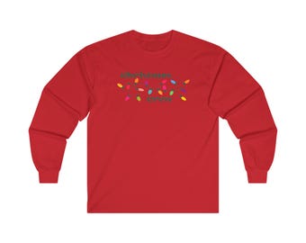 Christmas Crew Shirt, Family Christmas Shirt, Matching Family, Cousins and Siblings Tee, Christmas Long Sleeve Tee